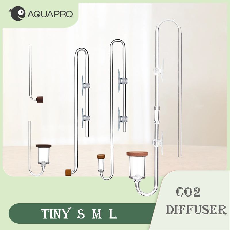 Marine Aquarium & Regional Centre Reviews - พิพิธภัณฑ์สัตว์น้ํา CO2 Diffuser ถังปลา Bubble MINI