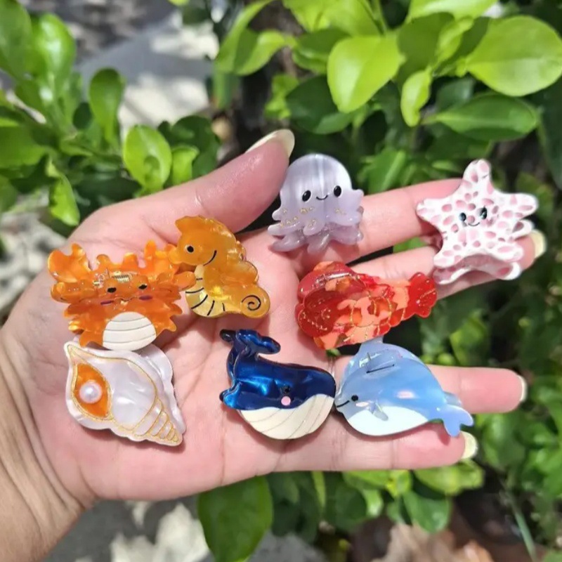 กิ๊บติดผมรูปสัตว์ทะเลสำหรับผู้ - Marine Aquarium Decorations บทวิจารณ์และราคา