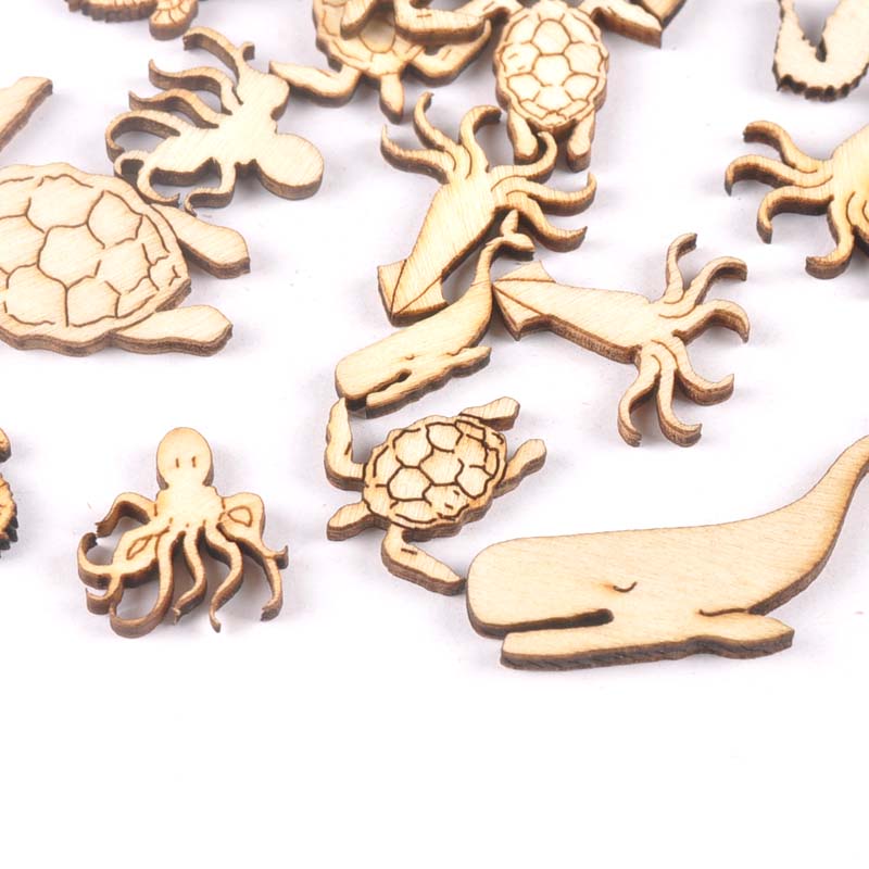 20Pcs 25-40Mmทะเลเต่า/ม้า/ปลาว - Marine Aquarium Decorations บทวิจารณ์และราคา