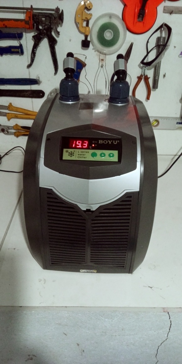เครื่องทำความเย็นน้ำสำหรับตู้ป - Marine Aquarium Chiller บทวิจารณ์และราคา