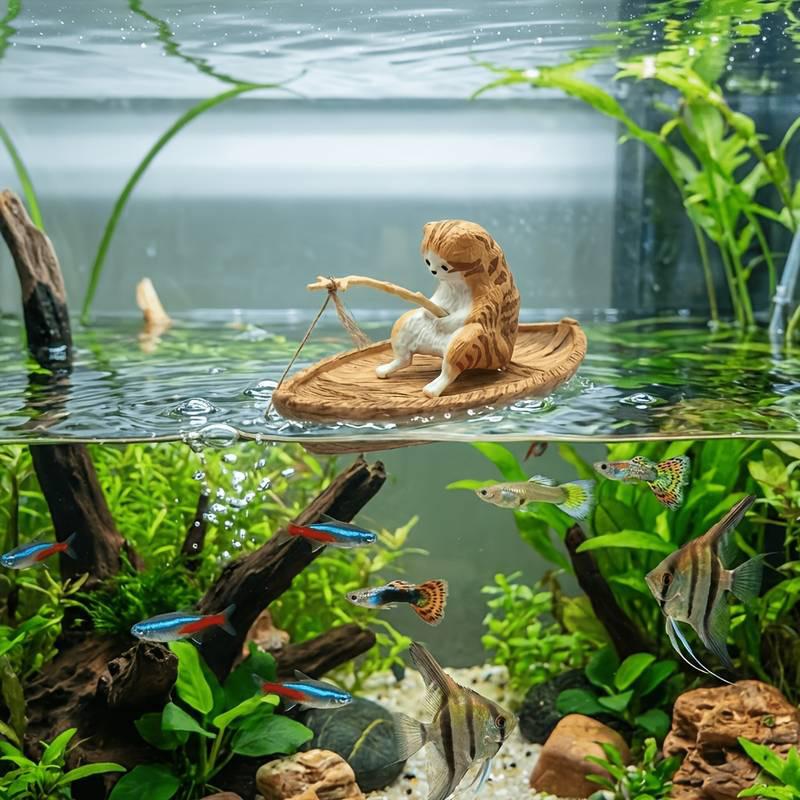 ของตกแต่งตู้ปลาสำหรับสัตว์เลี้ - Aquarium Marineland บทวิจารณ์และราคา