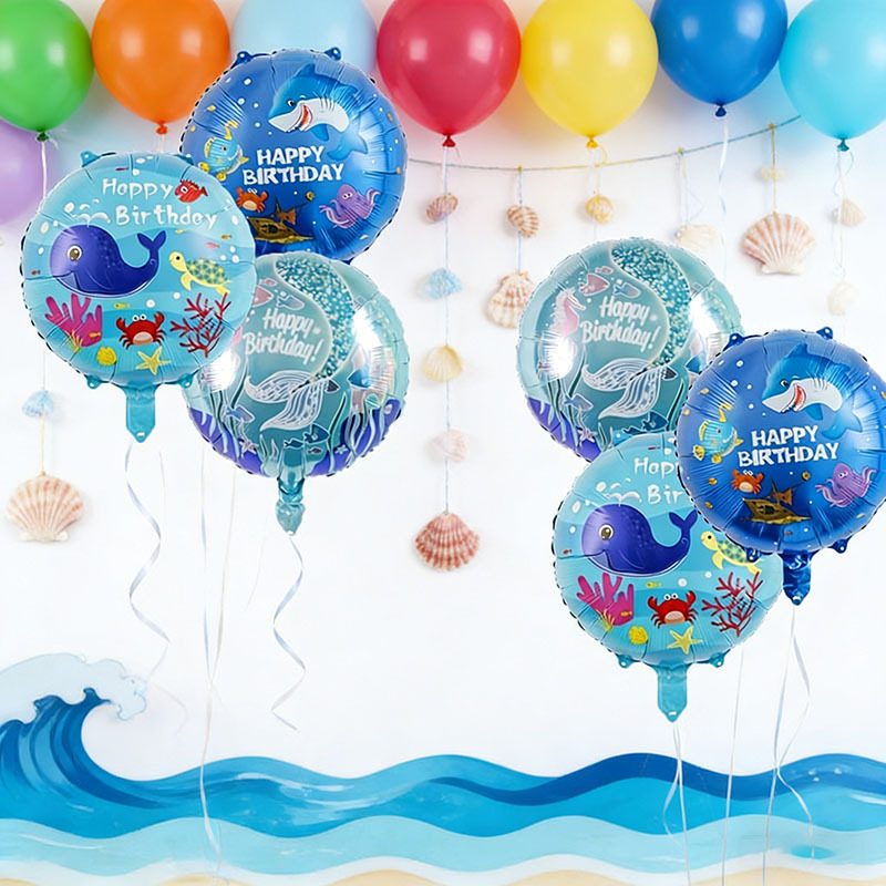 ชุดลูกโป่งธีมมหาสมุทร 6 ชิ้น ล - Marine Aquarium Decorations บทวิจารณ์และราคา