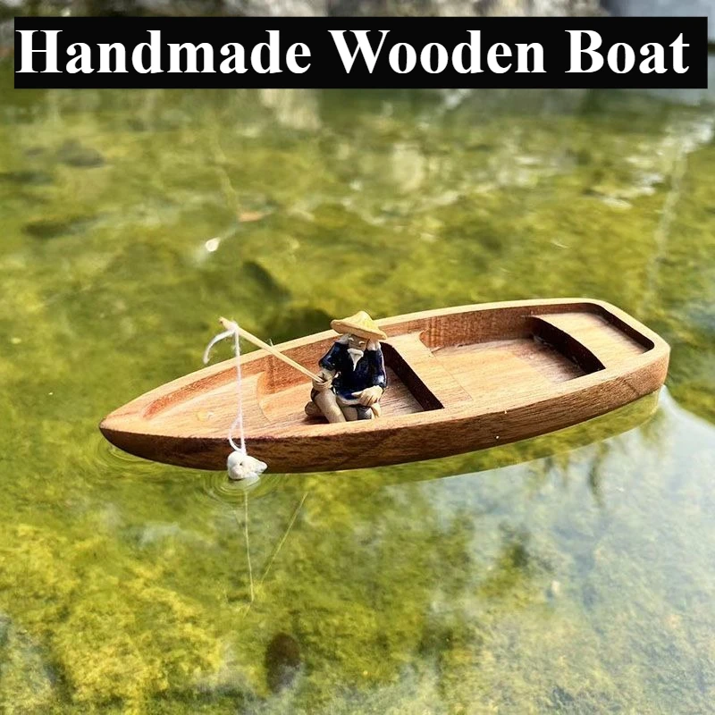 Handmade ไม้เรือ Mini ลอยเรือ  - Aquarium Marineland บทวิจารณ์และราคา