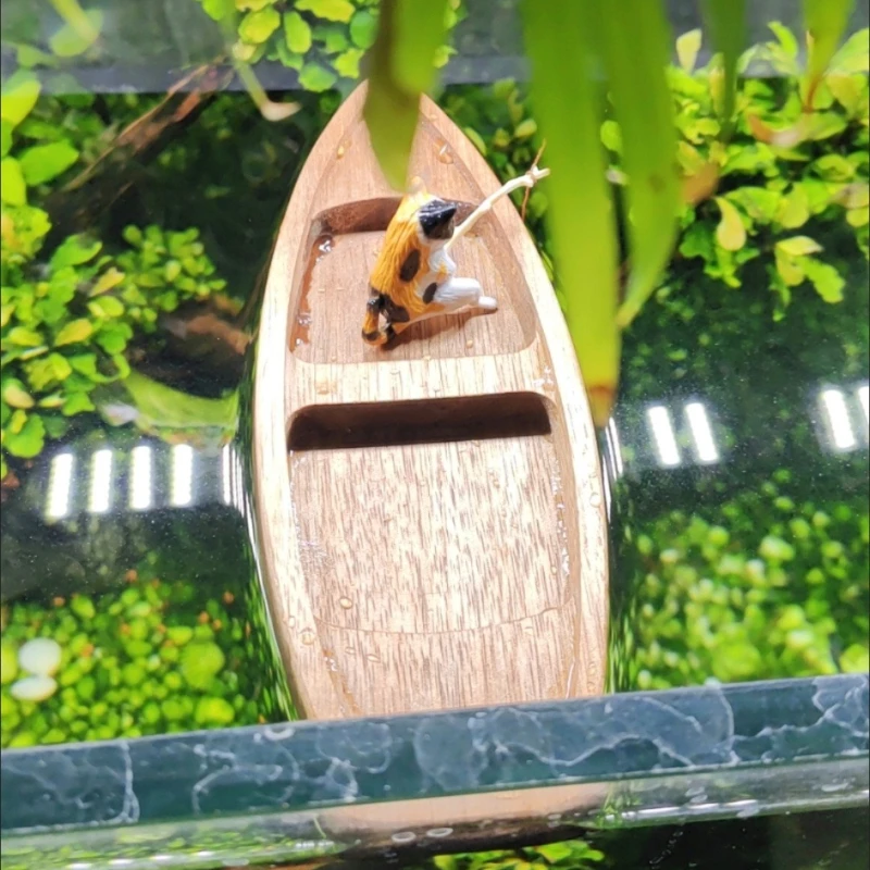 Handmade ไม้เรือ Mini ลอยเรือ  - Aquarium Marineland บทวิจารณ์และราคา