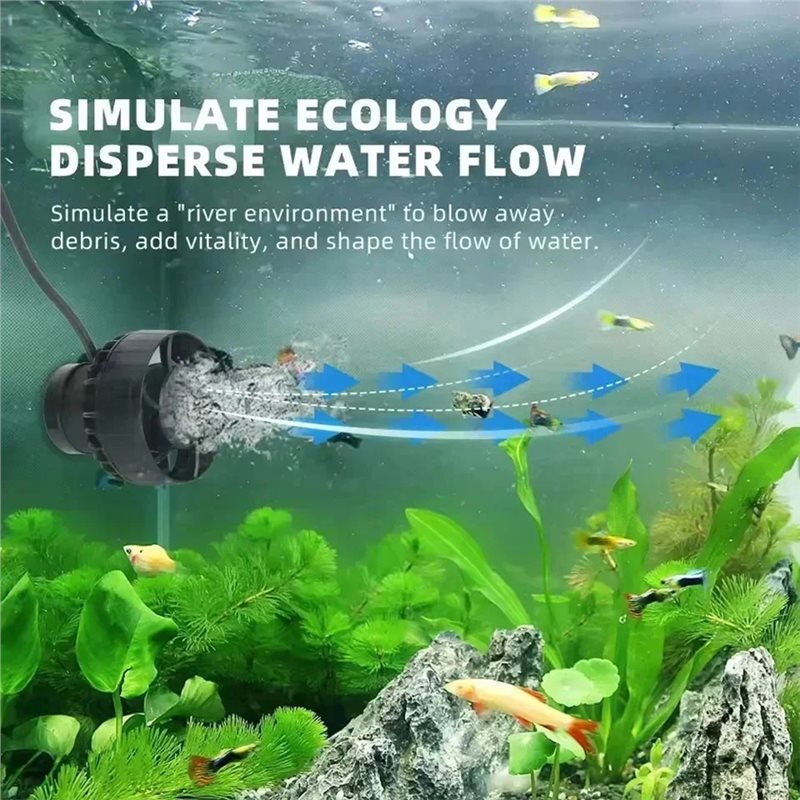 ปั๊มสร้างคลื่นเงียบ A23P SLW10 - Marine Aquarium Wave Maker บทวิจารณ์และราคา