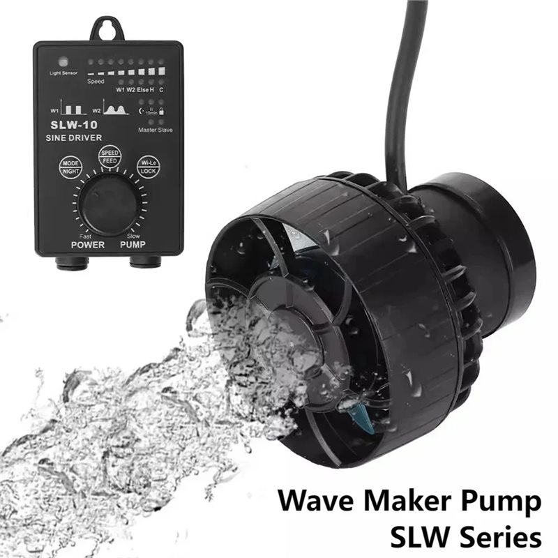 ปั๊มสร้างคลื่นเงียบ A23P SLW10 - Marine Aquarium Wave Maker บทวิจารณ์และราคา