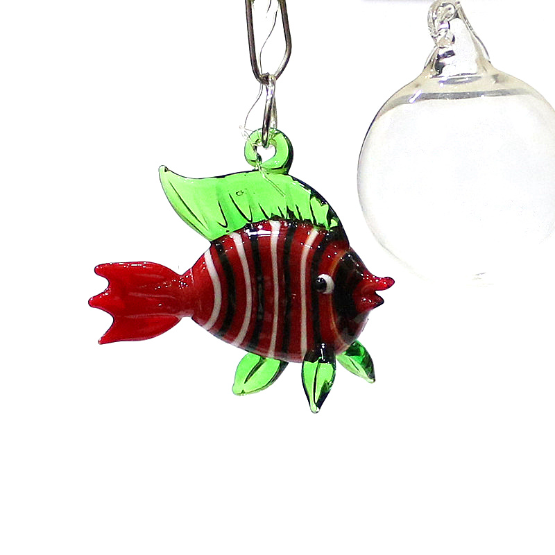 ของตกแต่งตู้ปลา จี้แก้วลอยน้ำร - Marine Aquarium Decorations บทวิจารณ์และราคา