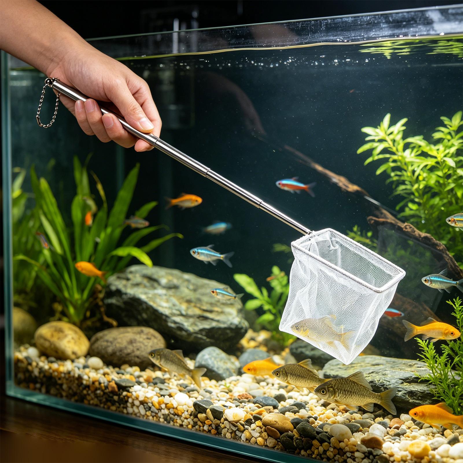 ชุดอุปกรณ์ตกปลา 2 ชิ้น ตาข่ายด - Aquarium Marineland บทวิจารณ์และราคา
