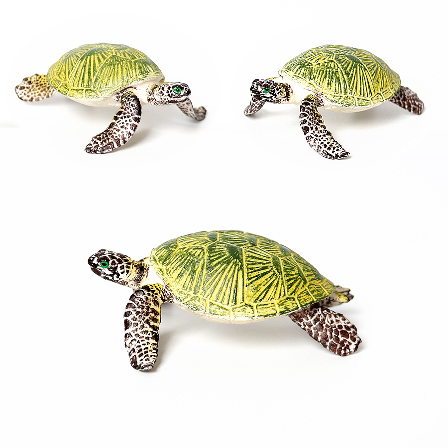 โมเดลเต่าทะเลขนาดเล็กเหมือนจริ - Marine Aquarium Decorations บทวิจารณ์และราคา